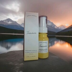 2 X Earth Harbor Treasure Barrier Boost Glazing Milk .33 fl oz DELUXE SAMPLE